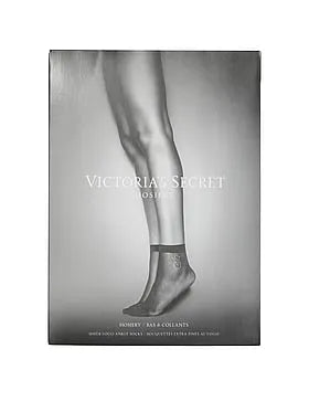 Sheer Crystal Logo Socks