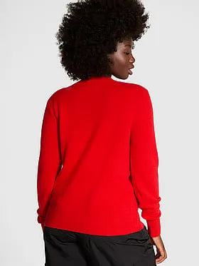 Collegiate Knit Crewneck Sweater