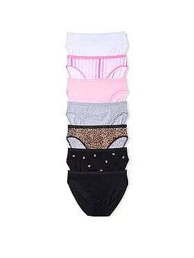 7-Pack Stretch Cotton High-Leg Brief Panties