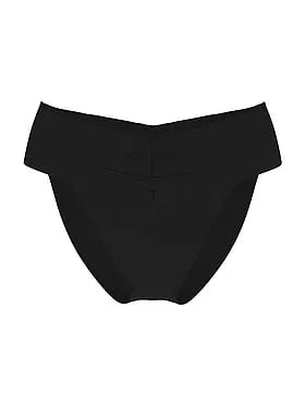 Cinched High-Waist Bikini Bottom