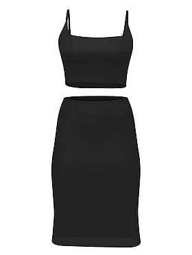 SoSleek⢠Bralette & Tube Skirt Set