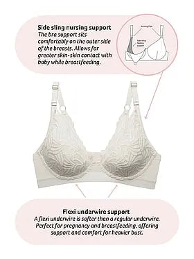 Warrior Plunge 2.0 Flexwire Nursing Bra