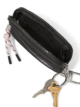 Zip Card Holder Keychain