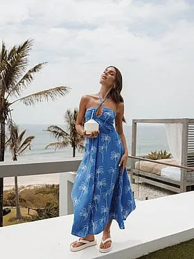 Granger Halterneck Midi Dress