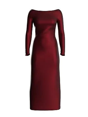 SoSleek⢠Long-Sleeve Low-Back Maxi Dress