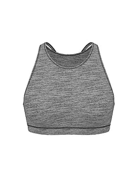 Relay Cut-Out High-Neck Sports Bra