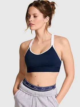 PINK Relay⢠Strappy Medium-Support Sports Bra
