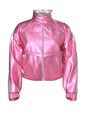 Metallic Cropped Jacket