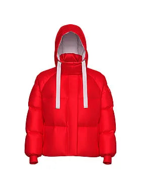 Marshmallow Cropped Puï¬er Jacket