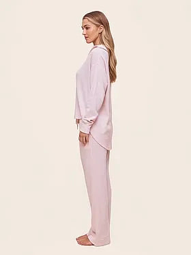 Super Soft Waffle Long-Sleeve Set