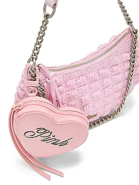 Heart Pouch Keychain Charm