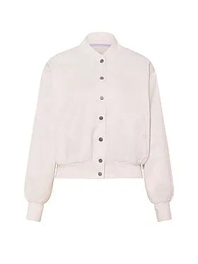 Bridal Satin Shine Baseball Jacket