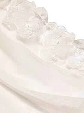 Frou Frou Embroidery Bow-Back Teddy