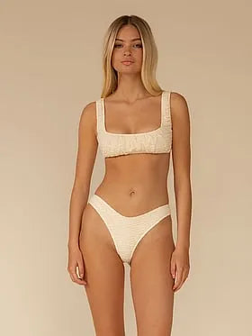 Amalia Texture Zoe Bikini Top