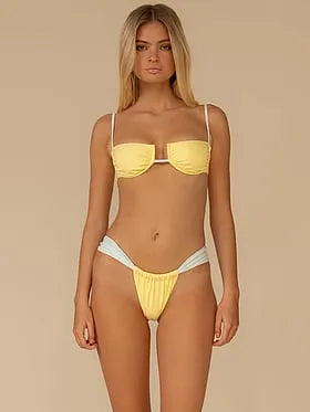 Sunshine Binded Simonette Bikini Top