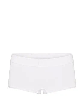 Logo Cotton Lace Patch Boyshort Panty
