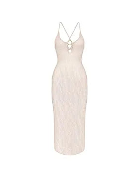 Beachwear Crochet Keyhole Dress