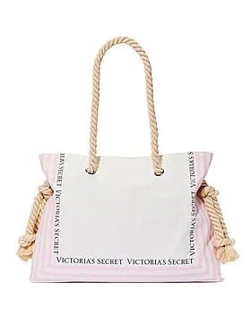 Rope Handle Slouchy Tote Bag