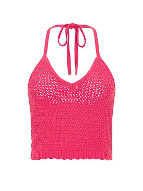 Crochet Halter Tank Top