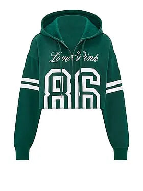 Campus Fleece⢠Cropped Half-Zip Hoodie
