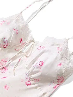 Butterflies Jacquard Midi Slip Dress