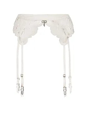 Frou Frou Embroidery Garter Belt