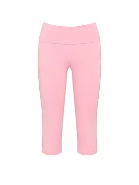 Cotton Foldover Capri Legging