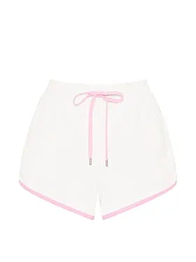 Micro Terry Curved Hem Short