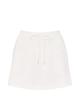 Off-Duty Terry Mini Skirt