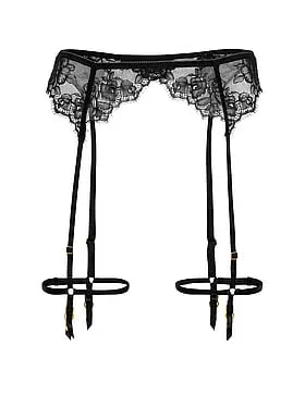 Rose Lace Garter Belt
