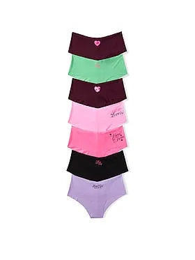 7-Pack No-Show Cheeky Panties