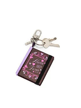 Mini Notebook Keychain Charm