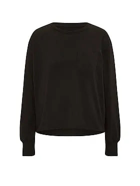 Campus Cotton⢠Long-Sleeve Pocket Tee