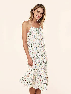 Elodie Strappy Tiered Nightie