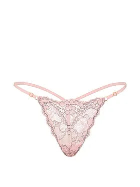 Adjustable Lace V-String Panty