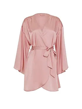 Satin Short Robe