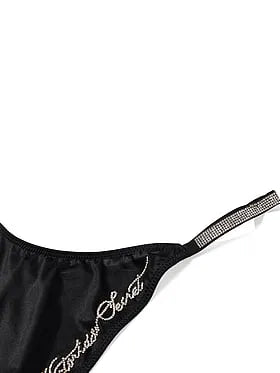 Shine Script Thong Panty