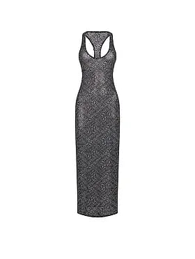 Beachwear Mesh Tank Maxi Dress