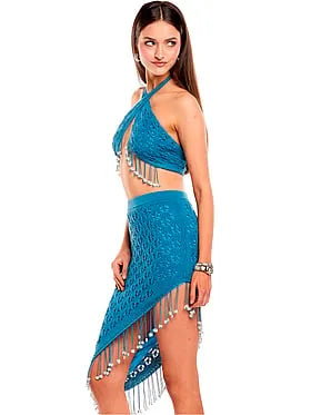 Sally Skirt Blue Jade