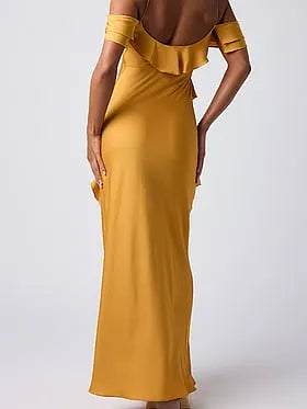 Aviva Off the Shoulder Maxi Dress