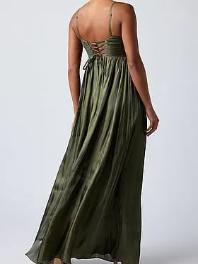 Matty Ruched Bodice Maxi Dress