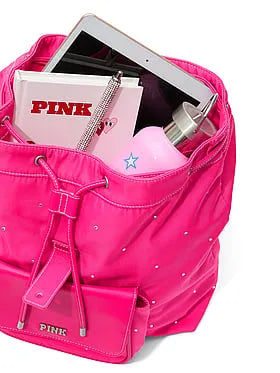 PINK | Elle Nylon Backpack