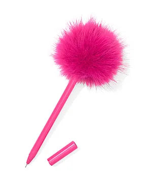 PINK | Elle Notebook & Fuzzy Pen Set