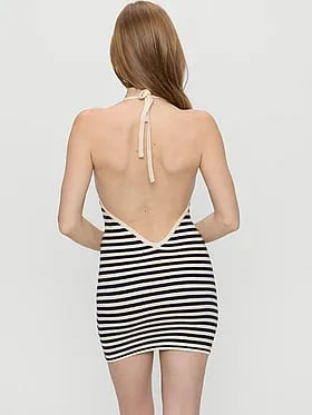 Moon Cloud Knit Mini Dress