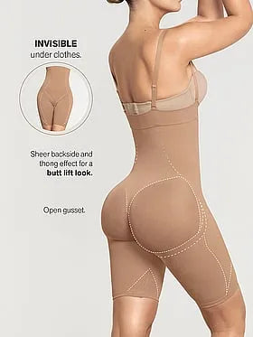 Moderate Compression Invisible Extra High-Waisted Shaper Shorts
