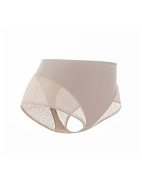 Moderate Compression Tummy Control Sheer Lace Shaper Panty