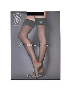 Crystal Logo Thigh Highs