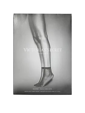 Sheer Crystal Logo Socks
