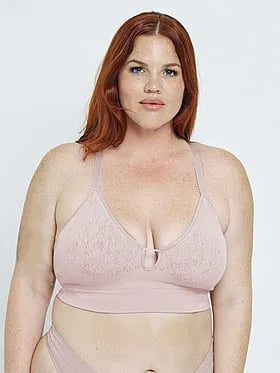 Deep V-Notch Bra
