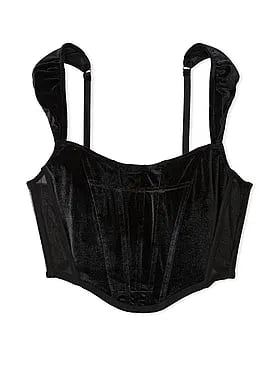 Velvet Corset Top